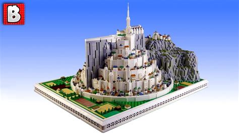 LEGO LOTR Minas Tirith 11,000 + Parts! TOP 10 MOCs - YouTube