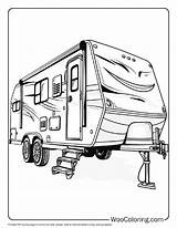 100  Camper & RV coloring Pages Free PDF To Print Woo Coloring sketch template