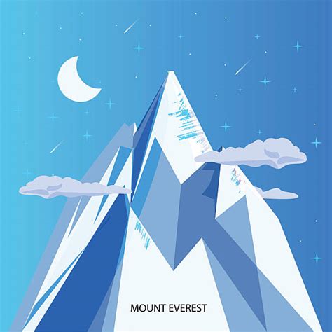 Mount Everest Illustrations, Royalty-Free Vector Graphics & Clip Art ...