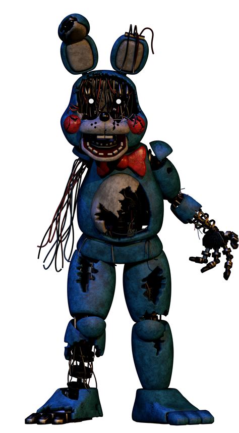 Withered Toy bonnie (2015 Edit now is a 3D MODEL) : r/fivenightsatfreddys