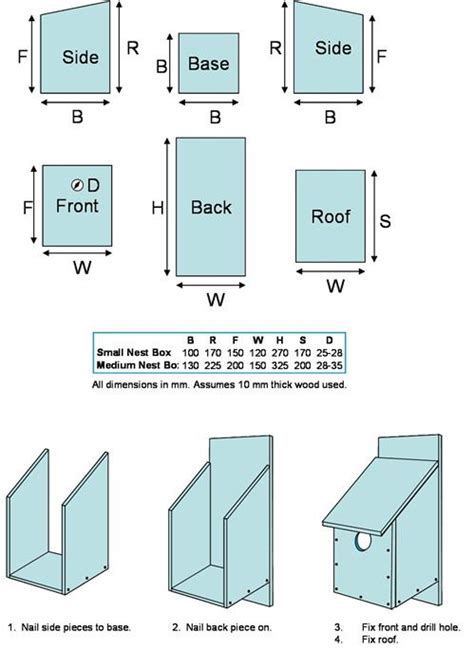 Nest Box: Design Help Please - Wildlife questions - Wildlife | Bird house plans free, Bird house ...