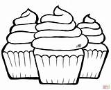 Ausmalbild Cupcakes  Ausmalbilder Kostenlos Zum Ausdrucken sketch template