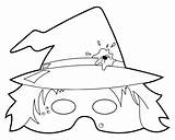 Printable Halloween Mask Coloring Pages  Masks sketch template