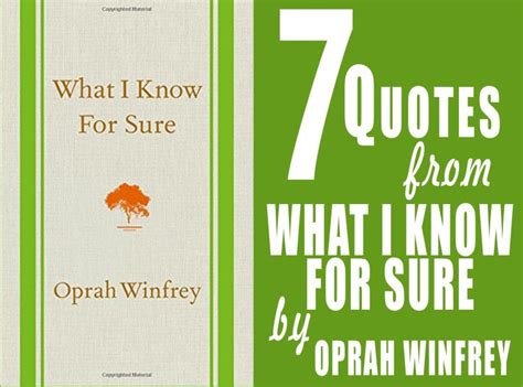 7 Quotes from What I Know For Sure by Oprah Winfrey | Inspirational quotes, Oprah winfrey quotes ...