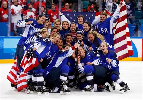 U.S. women's hockey wins gold, beating Canada - The Washington Post