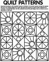 Quilt Patterns Coloring Page  Free Printable Pages For Kids sketch template
