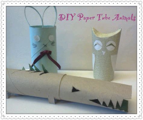 DIY Paper Tube Animals – Tip Junkie