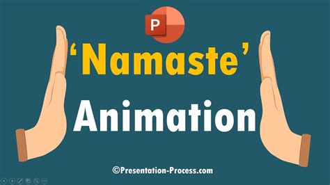 Namaste Hands Animation Effect in PowerPoint - YouTube