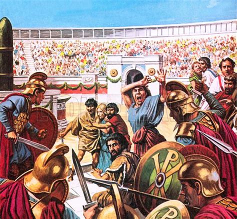 Slaughter in the Hippodrome of Constantinople, Nika Revolt, 532 stock image | Look and Learn