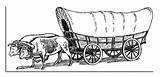 Prairie Schooner Stagecoach Clipart Coach Stage Template Coloring Pages  sketch template