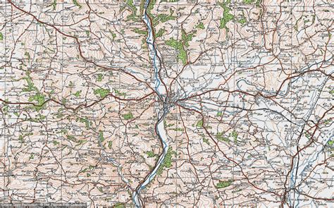 Historic Ordnance Survey Map of Tiverton, 1919