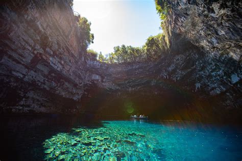 Visiting Melissani Cave, the cave of the Nymphs - Queen On A Journey