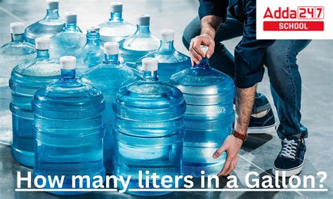 How many liters in a Gallon of Water?- In India, UK, US