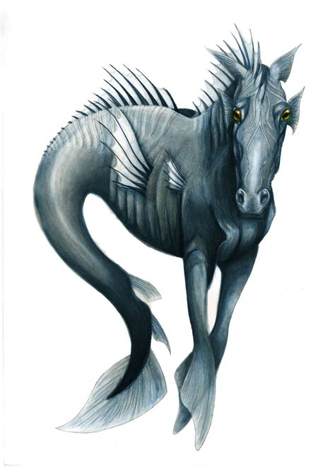 Kelpie by nevarbeencuriouser | Iron fey, Fantasy creatures, Mythical ...