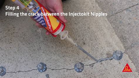 Introducing Sika Injectokit TH Concrete Crack Repair System - YouTube