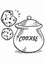 Sugar Cookie Pages Coloring sketch template
