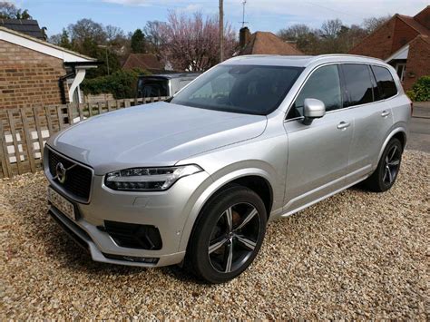 Volvo XC90 R Design Power Pulse 235 AWD Bright Silver | in Farnham ...