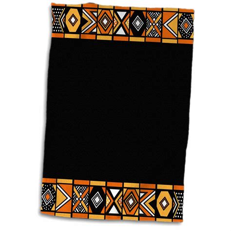 3dRose Traditional African Pattern - Art of Africa Inspired by Zulu Beadwork Geometric designs ...