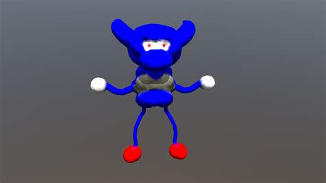 I fixed Sanic - Download Free 3D model by lizelive [5839c0f] - Sketchfab