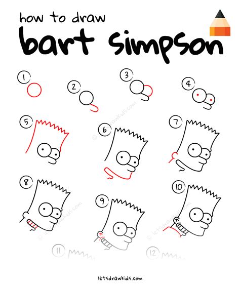 How To Draw The Bart Simpson - Godwater28