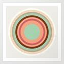 CIRCLE NUMBER 6 Art Print by erstudiome | Society6