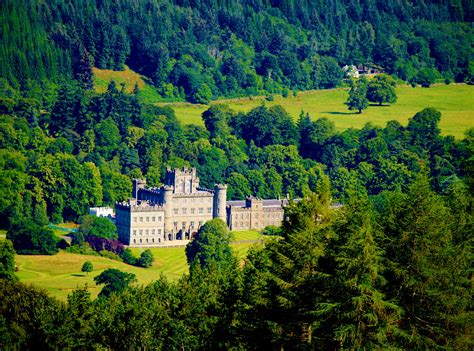 Taymouth Castle - Lightistry by Mark Elliott