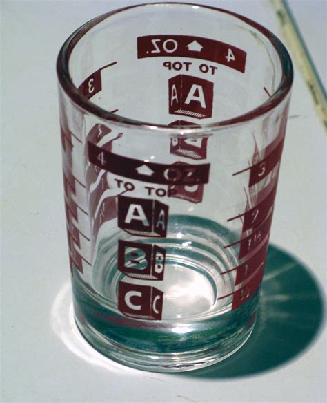 Vintage Silk Screen ABC 4 Oz. Shot Glass | This is an amazin… | Flickr