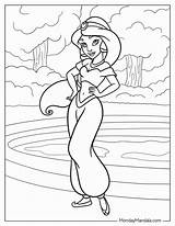 Free Princess Jasmine Coloring Pages sketch template