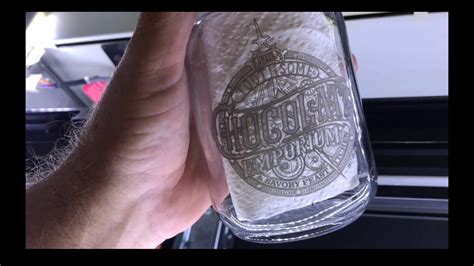 Laser Etching Glass with Laserbond 100 - YouTube