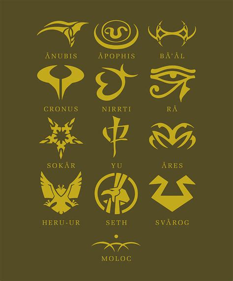 Stargate Symbols Font