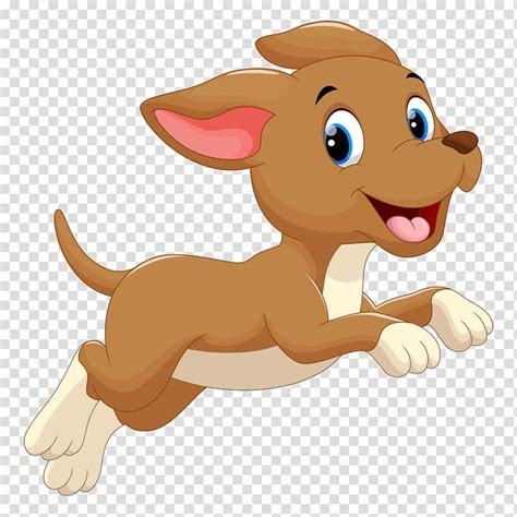 Cartoon Dog Clipart - Puppy Running