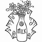 Milk Jug Coloring Pages sketch template