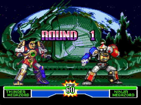 Play Power Rangers – The Fighting Edition Online - Play Sega Genesis ...