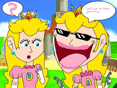 Princess Peach meets SMG4 Princess Peach by sergi1995 on DeviantArt