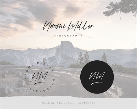 Photography Watermark Logo, Photography Logo, Minimalist Logo ...