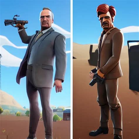 saul goodman in fortnite vs walter white in pubg | Stable Diffusion | OpenArt