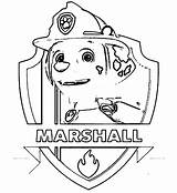 Pup Paw Patrol Marshall Coloring Page Coloring Pages sketch template