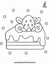 10 Fun And Easy Dessert Coloring Pages For Kids Free Printable sketch template