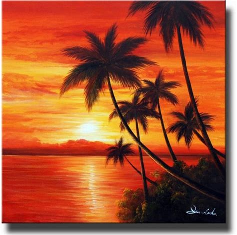 Classic Sunrise - Original Artwork | 50% Off @ Canvas Paintings