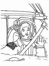 Nasa Coloring Pages  Free Printable For Kids sketch template