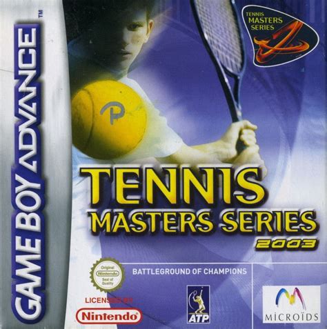 Tennis Masters Series 2003 for Game Boy Advance (2002) - MobyGames