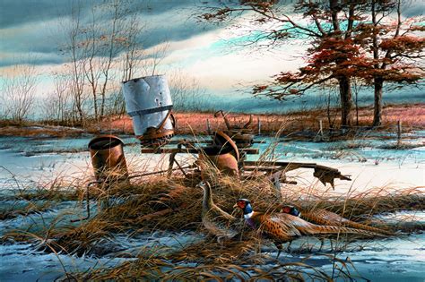 Rusty Refuge II | Waterfowl art, Hunting painting, Cabin wall art