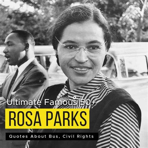 Ultimate Famous 50+ Rosa Parks Quotes About Bus, Civil Rights ...