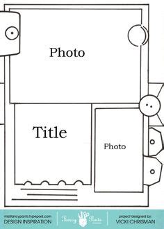 Page layout map...has ideas if you follow the picture Scrapbooking ...