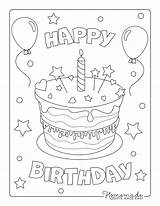 10 Free Happy Birthday Coloring Pages For Kids  Motherly sketch template