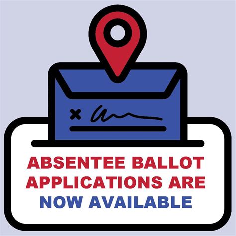 2024 absentee ballot applications now available | Society ...