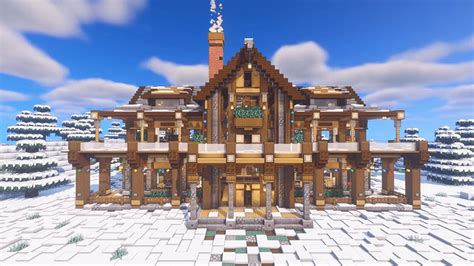10 best Minecraft house designs for mountains