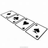 Playing Cards Coloring Page  Ultra Coloring Pages sketch template