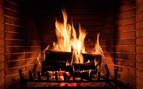 Animated Fireplace Zoom Background - Ana-Candelaioull