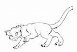 Warrior Cat Base Coloring Coloring Pages sketch template